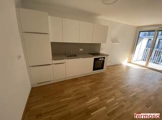 Neubau 1 Zimmer Wohnung mit Balkon, 879 €, Immobilien-Wohnungen in 1100 Favoriten