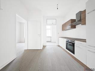 U-Bahn- und Marktnähe | 2-Zimmer-Altbauwohnung mit hofseitigem Schlafzimmer & Einbauküche | sofort bezugsbereit, 190000 €, Immobilien-Wohnungen in 1120 Meidling