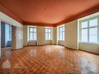 Renovierungsbedürftige Wohnung in bester Lage, Nähe Franziskanerplatz, 1250000 €, Immobilien-Wohnungen in 1010 Innere Stadt