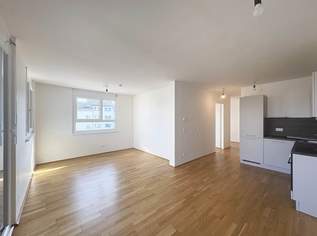 Q11 Leben in Simmering - Helle 2-Zimmer-Wohnung mit Loggia und Deckenkühlung!, 1109.57 €, Immobilien-Wohnungen in 1110 Simmering
