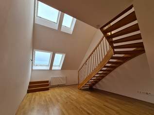 Herrliche 3-Zimmer-Maisonette im DG mit Galerie und Terrasse! - Nähe U4 Meidling, 1616.15 €, Immobilien-Wohnungen in 1120 Meidling Herrliche 3-Zimmer-Maisonette im DG mit Galerie und Terrasse! - Nähe U4 Meidling, 1616.15 €, Immobilien-Wohnungen in 1120 Meidling