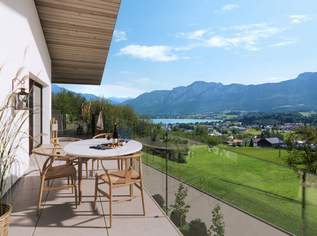Premium Wohnvergnügen - Am Sonnenhang Mondsee - W5 - 2 Zi Balkonwohnung, 626046 €, Immobilien-Wohnungen in 5310 Mondsee