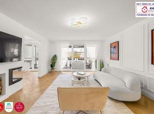 Luxuriöse helle 4-Zimmer-Wohnung mit Loggia in TOP Lage, 1490000 €, Immobilien-Wohnungen in 1030 Landstraße