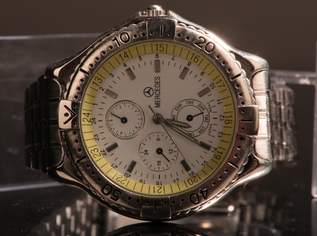 Neue Armbanduhr Mercedes, weiß, 59 €, Kleidung & Schmuck-Accessoires, Uhren, Schmuck in 1200 Brigittenau