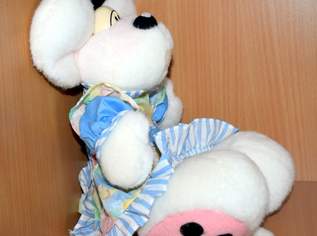 Diddl Plüschfigur Diddlina weiß mit Kleid Diddl Plüschfigur Diddlina weiß mit Kleid