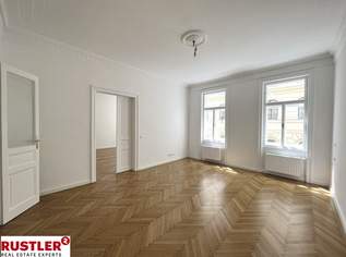 Sanierte Altbauwohnung bei der Mariahilfer Straße - 6 Zimmer + Balkon, 3999.99 €, Immobilien-Wohnungen in 1060 Mariahilf