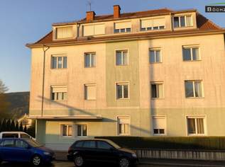 Sanierungsbedürftige 2,5-Zimmer-Dachgeschosswohnung mit Kaminanschluss in begehrter Lage von Knittelfeld, 49900 €, Immobilien-Wohnungen in 8720 Knittelfeld