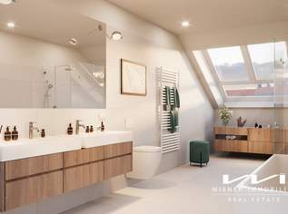 Großzügige 2-Zimmer Dachgeschoßwohnung mit Freifläche, 972000 €, Immobilien-Wohnungen in 1040 Wieden