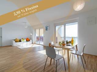PROVISIONSFREI - Erstbezugs 4-Zimmer-Wohnung samt riesen Loggia/Balkon in Haibach i. M. zu verkaufen!, 349063 €, Immobilien-Wohnungen in 4204 Haibach im Mühlkreis
