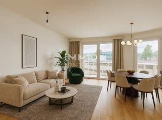 Modern wohnen im Hirschfeld: 45 m² Wohnfläche, 17 m² Freifläche & gute Anbindung, 272000 €, Immobilien-Wohnungen in 1210 Floridsdorf