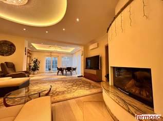 Exklusive Luxusvilla mit Pool und traumhaftem Garten in begehrter Lage von Bruckhaufen nahe Alte Donau und UNO City., 3999999 €, Immobilien-Häuser in 1210 Floridsdorf