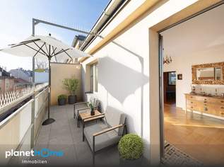 Licht, Weite und Wohngefühl – Dachgeschosswohnung mit zwei Terrassen, Fernblick und Einzelgarage, 419000 €, Immobilien-Wohnungen in 1110 Simmering