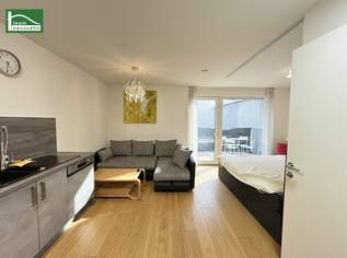 Kompakte 1-Zimmer Wohnung zum Anleger-Nettopreis bei der Alten Donau in Hofruhelage mit großem Balkon und Pool-Zugang sowie Garagenplatz! BAURECHTSGRUND!, 158820 €, Immobilien-Wohnungen in 1220 Donaustadt