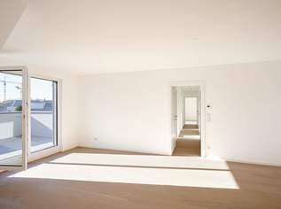 4 Zimmer mit sonniger Terrasse in idyllischer Grünlage nahe Donau! - ERSTBEZUG!, 669900 €, Immobilien-Wohnungen in 1220 Donaustadt