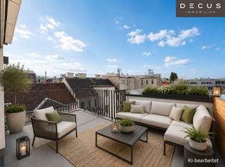 | 3 ZIMMER WOHNUNG | STILVOLLE MAISONETTE | GROSSZÜGIGE TERRASSE | TOLLER WEITBLICK | MEIDLING |, 784500 €, Immobilien-Wohnungen in 1120 Meidling