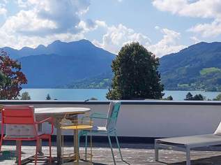 Weitblick & Ruhe pur – modernes Wohnhaus in Bestlage über dem Attersee, 1550000 €, Immobilien-Häuser in 4853 Steinbach am Attersee