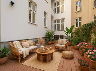 ERSTBEZUG mit HOFANTEIL in schön sanierter Jahrhundertwendeliegenschaft!, 849000 €, Immobilien-Wohnungen in 1090 Alsergrund