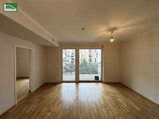 Hofseitige Neubau-Wohnung nahe S-Bahn S7 Kaiserebersdorf mit großer Loggia und Abstellraum!, 976.01 €, Immobilien-Wohnungen in 2320 Schwechat
