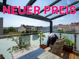 Luxusapartment mit Blick auf die Gloriette – 252 m² Dachgeschoß mit Balkon und Terrasse, 1745000 €, Immobilien-Wohnungen in 1150 Rudolfsheim-Fünfhaus