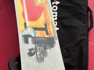 Fast neues Custom Burton Snowboard 155 cm mit neuen Bindungen und Gratis-Tasche - Top Angebot!