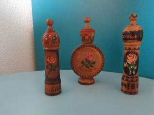 Holzflacons pro Stück 4 Euro, 4 €, Marktplatz-Antiquitäten, Sammlerobjekte & Kunst in 4090 Engelhartszell an der Donau