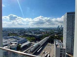 Modernes Wohnen mit Pool & Sauna – TOWER HOMES, 1650 €, Immobilien-Wohnungen in 1220 Donaustadt