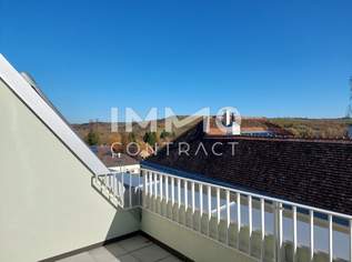 Erstbezug: exklusiver DG-Terrassen-Trau + inklusive Garagenstellplatz, 315000 €, Immobilien-Wohnungen in 2122 Ulrichskirchen