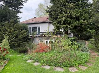 TEILUNTERKELLERTER BUNGALOW MIT POOL UND SCHÖNEM GRÜNBLICK, 2128.5 €, Immobilien-Häuser in 2381 Laab im Walde