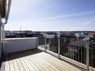 3-Zimmer-Maisonette im Dachgeschoss mit Galerie und Terrasse - Nähe U4 Meidling, 1616.15 €, Immobilien-Wohnungen in 1120 Meidling