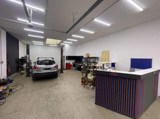 Große Halle, Werkstatt inkl. Hebebühne 92 m² GSR7, 1071 €, Immobilien-Gewerbeobjekte in 2601 Sollenau