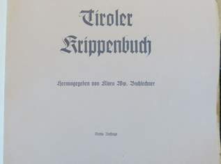 Bachlechner - Tiroler Krippenbuch 3. Auflage 1929