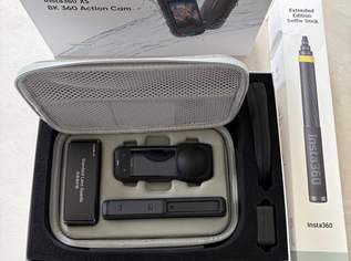 Insta360 X5 360 Grad - wie neu, Essentials Bundle, 2 Mon. alt, 499 €, Marktplatz-Kameras & TV & Multimedia in 6080 Innsbruck
