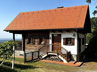 Ausgebautes Kellerstöckl mit Weingarten in absoluter ruhigen Aussichtslage und Fernblick, 548000 €, Immobilien-Häuser in 8345 Straden