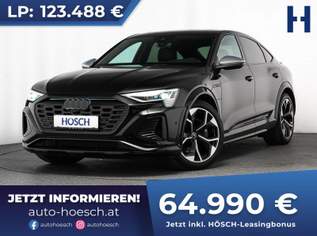 Q8 e-tron SQ8 e-tron quattro 21" BLACK PANO B&O MATRIX WIE NEU, 67490 €, Auto & Fahrrad-Autos in 4061 Pasching