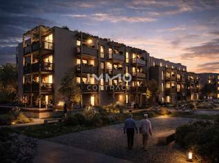 3,6% sparen im Florea: 3-Zimmer Dachgeschosswohnung mit großer Terrasse – viel Freiraum und Privatsphäre, 378500 €, Immobilien-Wohnungen in 2201 Gerasdorf bei Wien