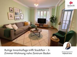 Ruhige Innenhoflage trifft Stadtflair – 3-Zimmer-Wohnung nahe Zentrum Baden, 310400 €, Immobilien-Wohnungen in 2500 Gemeinde Baden