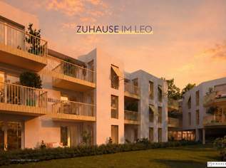 Zuhause IM LEO | Schöne 1 Zimmer Gartenwohnung mit Terrasse | Tiefgarage im Gebäude | Hauptstraße | Sommer 2029 | Top 6-7, 237727 €, Immobilien-Wohnungen in 2333 Gemeinde Leopoldsdorf