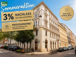SOMMERAKTION: -3% AUF DEN KAUFPREIS UND PROVISIONSFREI - Begehrte Stadtwohnung (sanierungsbedürftig) in Bestlage, 164800 €, Immobilien-Wohnungen in 1060 Mariahilf SOMMERAKTION: -3% AUF DEN KAUFPREIS UND PROVISIONSFREI - Begehrte Stadtwohnung (sanierungsbedürftig) in Bestlage, 164800 €, Immobilien-Wohnungen in 1060 Mariahilf