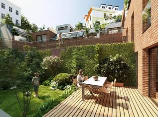 GROHGASSE 10 | einzigartige 2-Zimmer Altbauwohnung mit Garten in absoluter Hofruhelage | Fernwärme plus Bodenkühlung, 625000 €, Immobilien-Wohnungen in 1050 Margareten