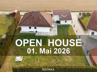 Bungalow mit großzügigem Nebengebäude, Terrasse und nachhaltiger Heiztechnik, 398000 €, Immobilien-Häuser in 4951 Polling im Innkreis Bungalow mit großzügigem Nebengebäude, Terrasse und nachhaltiger Heiztechnik, 398000 €, Immobilien-Häuser in 4951 Polling im Innkreis