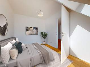 Modern top floor appartment with a terrace in a quiet location, 398000 €, Immobilien-Wohnungen in 1050 Margareten