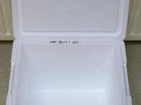 Styroporbox NEU Box aus Styropor zum frieren, kühl halten, warm halten, etc.