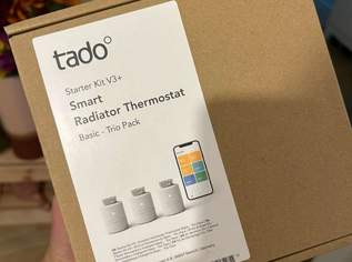 Tado Heizkörperthermostat »Set tado SRT- Starter Kit V3+ inkl. 3x Smartes Heizkörperthermostate