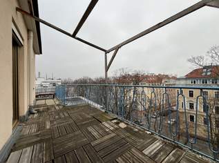 Direkt bei Schönbrunn! Kleine DG-Wohnung mit Terrasse und Gratisparkplatz!, 834.48 €, Immobilien-Wohnungen in 1120 Meidling