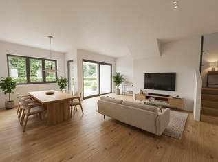 ERSTBEZUG | Wohnen am Fluss | Garten | Terrasse | Panoramablick, 489000 €, Immobilien-Häuser in 2490 Ebenfurth