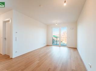 Geniessen Sie die Ruhe im Grünen - Traumhafte 2.Zimmer mit Balkon im Erstbezugs-Neubau - Provisionsfrei, 277500 €, Immobilien-Wohnungen in 1210 Floridsdorf