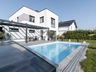 "Traumhaus mit Pool, Doppelgarage & Gartenparadies, Nähe Tulln", 699000 €, Immobilien-Häuser in 3452 Heiligeneich