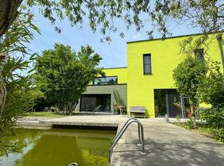 Exklusives, neuwertiges Einfamilienhaus in TOP LAGE mit Doppelgarage und Naturpool, 960000 €, Immobilien-Häuser in 5211 Lengau