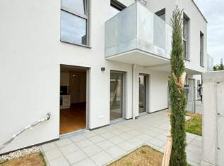 Garten und Terrasse sowie nachhaltiges Wohnen in Essling, in deckengekühlter Ruhelage ( weitere 2 Zimmer Balkonwohnungen frei), 864.13 €, Immobilien-Wohnungen in 1220 Donaustadt