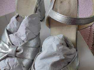 Retro Plateausandalen Gr. 36 (3,5)